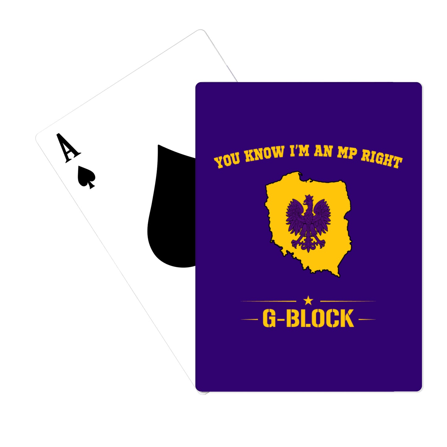 Glebokie Squad Playing Cards - S36bTh