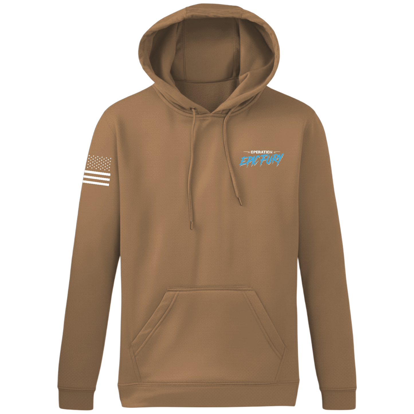 Operation Epic Fury Hi-Tech Performance Hoodie - Blueprint
