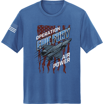CUSTOM Operation Epic Fury Hi-Tech SS Performance Tee - Stealth
