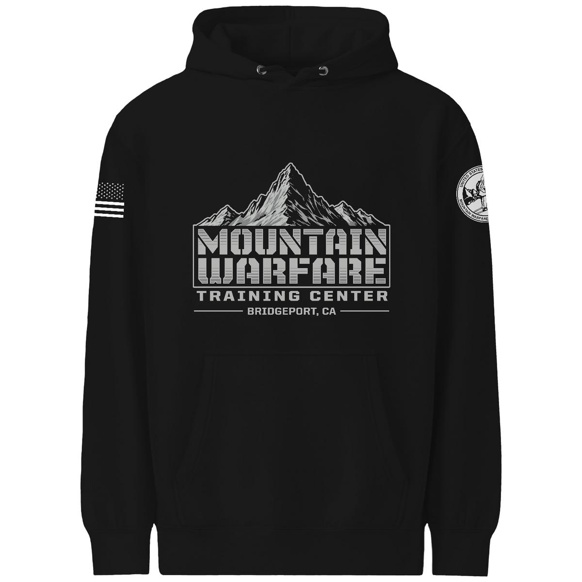Marine Corps Mountain Warfare Training Center Comfort Unisex Hooded Sweatshirt - TNLYH2