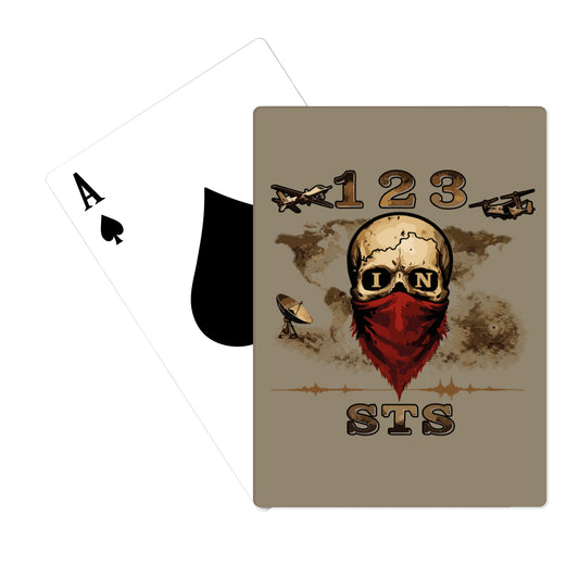 123STS IN Playing Cards - WFEyxt