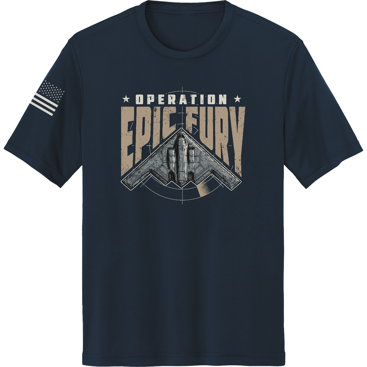 CUSTOM Operation Epic Fury Hi-Tech SS Performance Tee - Stealth