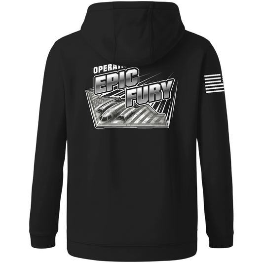 CUSTOM Operation Epic Fury Hi-Tech Performance Hoodie - Supersonic