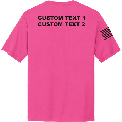 CUSTOM Operation Epic Fury Hi-Tech SS Performance Tee - Eagle