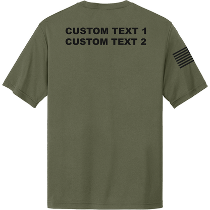 CUSTOM Operation Epic Fury Hi-Tech SS Performance Tee - Eagle