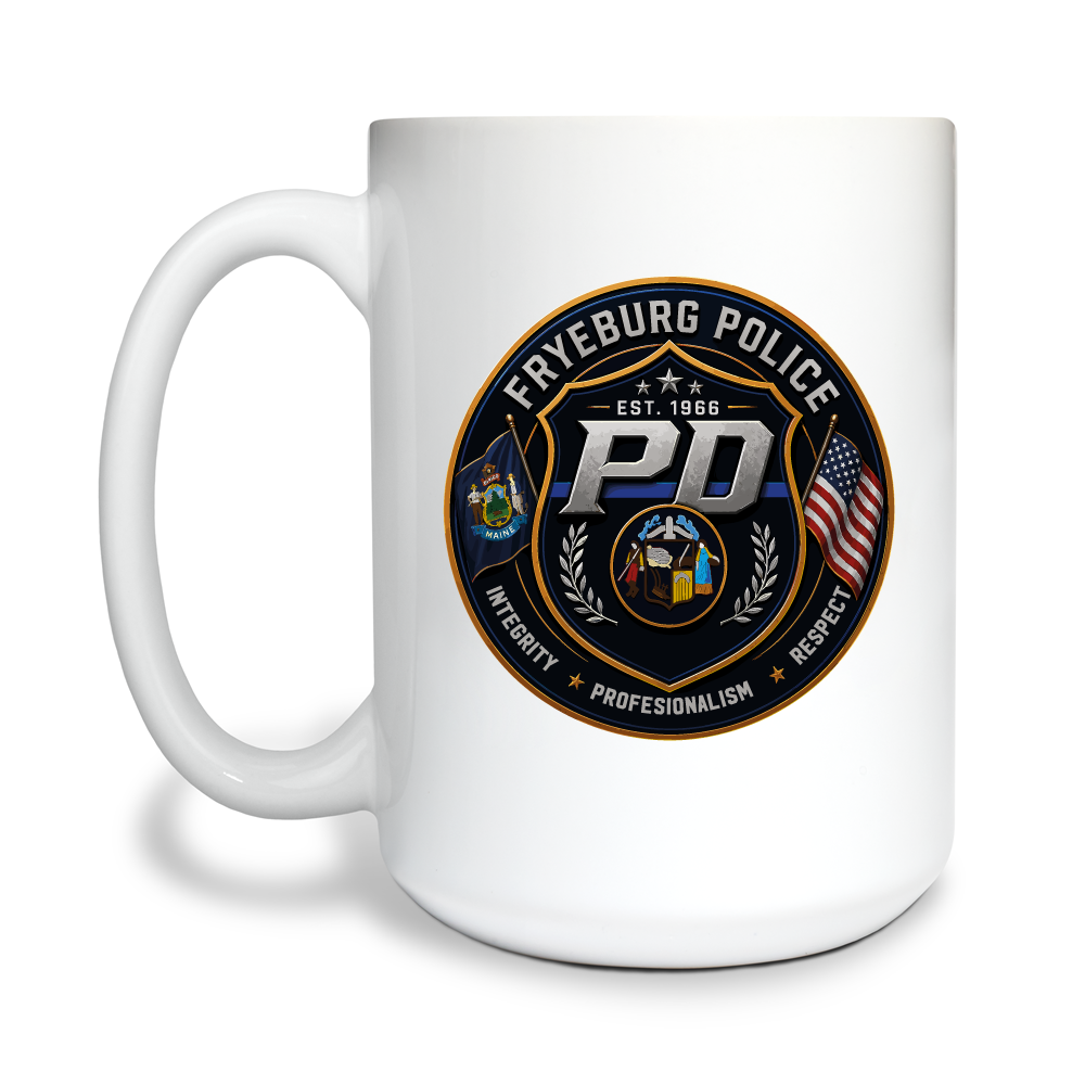 Fryeburg Police Department Ceramic Mug - V4LKV9
