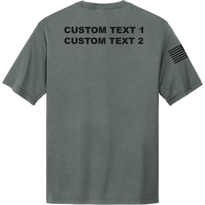 CUSTOM Operation Epic Fury Hi-Tech SS Performance Tee - Thunder