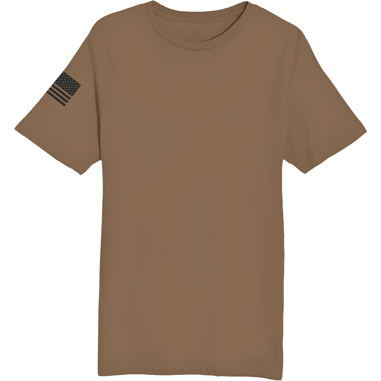 Emblem Basics Comfort Unisex Cotton SS Tee - Black Flag