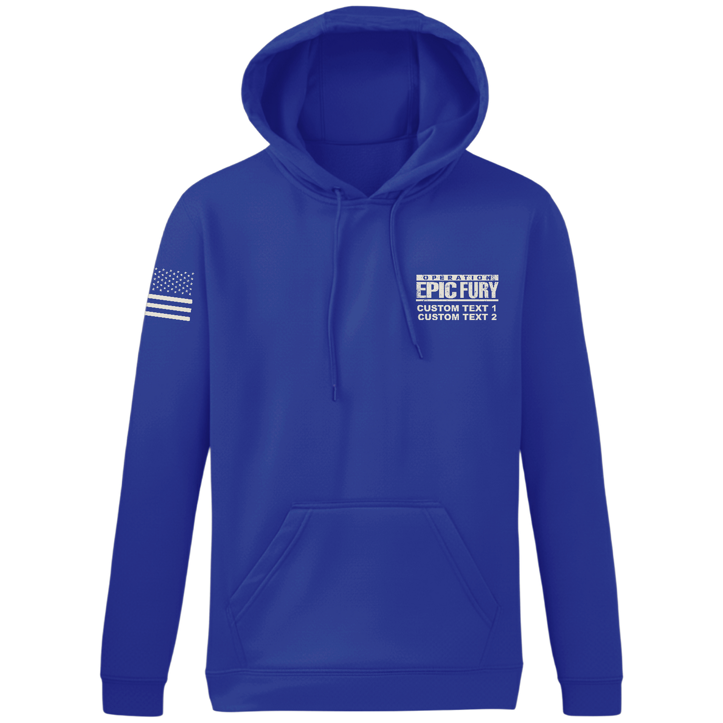 CUSTOM Operation Epic Fury Hi-Tech Performance Hoodie - Plane