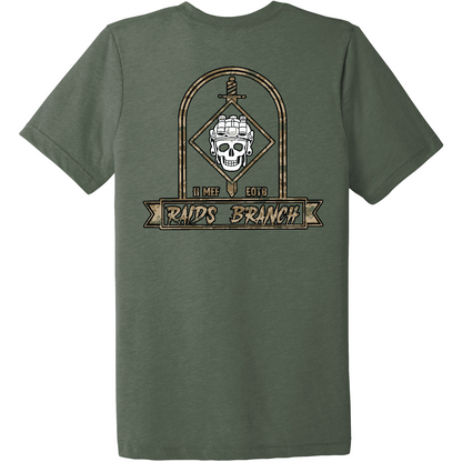 II MEF EOTG, Amphibious Raids Branch Comfort Unisex Triblend SS Tee - 9T3JPV