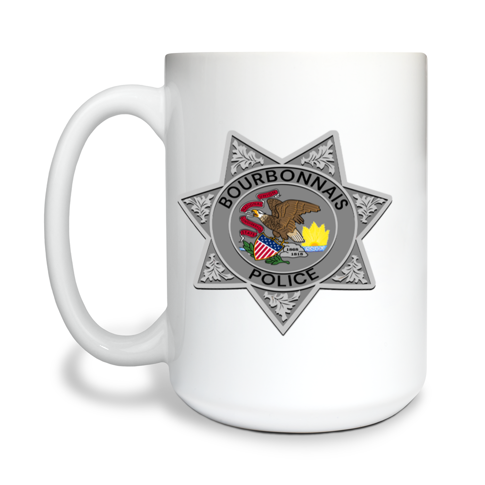Bourbonnais Police Ceramic Mug - yU6FvR