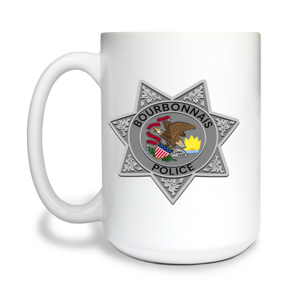 Bourbonnais Police Ceramic Mug - yU6FvR