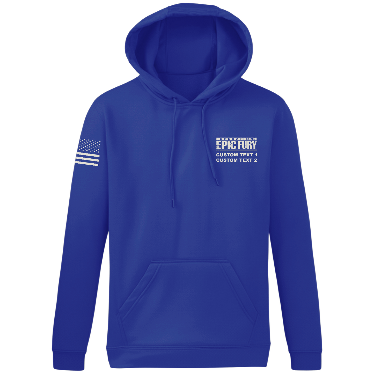 CUSTOM Operation Epic Fury Hi-Tech Performance Hoodie - Stealth