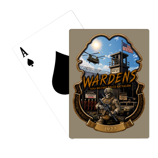 310th Military Police Battalion Playing Cards -  httqdY