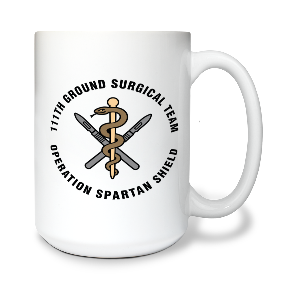 111th Ground Surgical Team Ceramic Mug - 6qSFpK