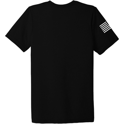 Emblem Basics Comfort Unisex Triblend SS Tee - White Flag