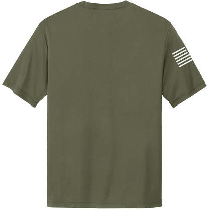Operation Epic Fury Hi-Tech SS Performance Tee - Blueprint