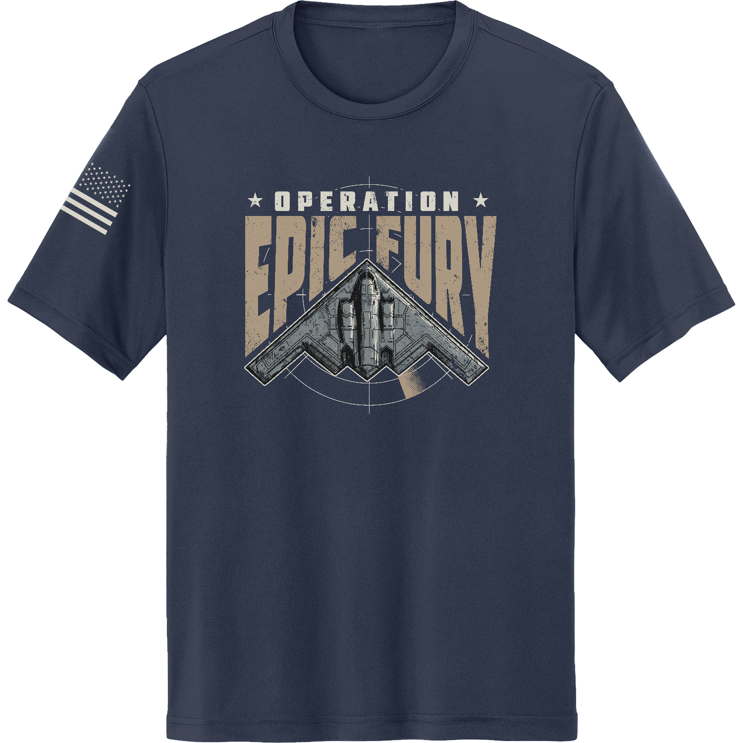 CUSTOM Operation Epic Fury Hi-Tech SS Performance Tee - Stealth