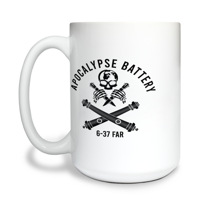 6|37 FAR 15 oz White Ceramic Mug - T9z5ZM