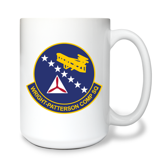 Wright-Patterson Composite Squadron 15 oz White Ceramic Mug - 7FksjD