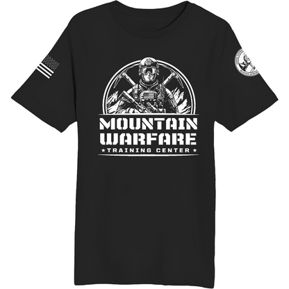 Marine Corps Mountain Warfare Training Center Comfort Unisex Cotton SS Tee - YaKoi7