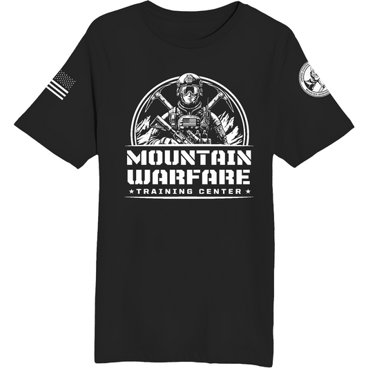 Marine Corps Mountain Warfare Training Center Comfort Unisex Cotton SS Tee - YaKoi7