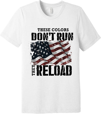 Emblem Comfort Unisex Triblend SS Tee - Theese Colors Don't Run