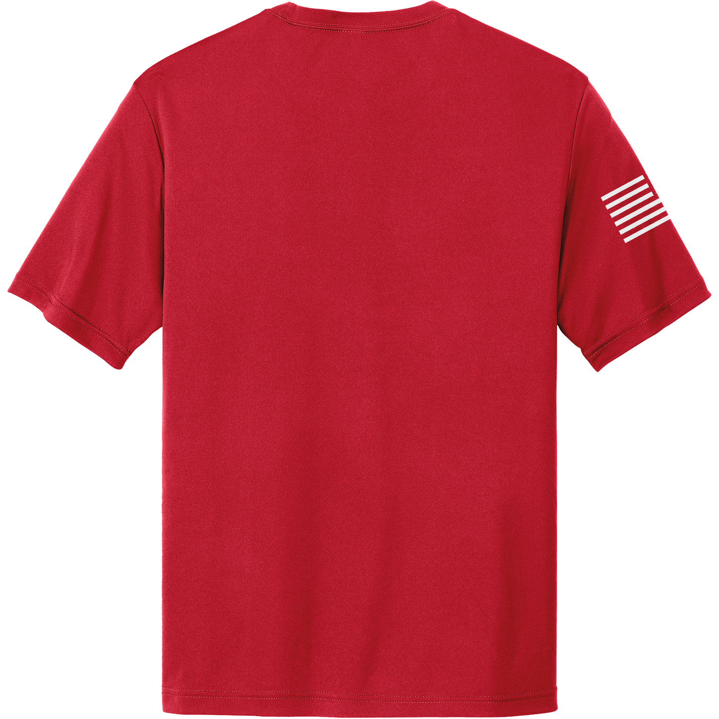 Emblem Basics Hi-Tech SS Performance Tee - White Flag