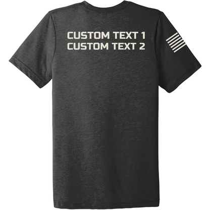 CUSTOM Operation Epic Fury Comfort Unisex Triblend SS Tee - Flag