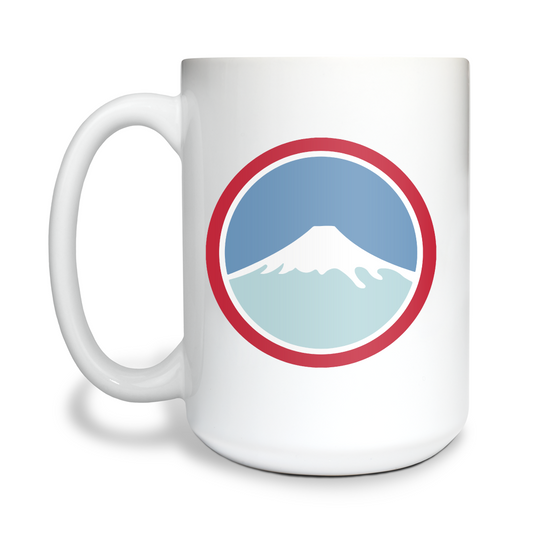 HHC, USARJ 15 oz White Ceramic Mug - USARJ_D2