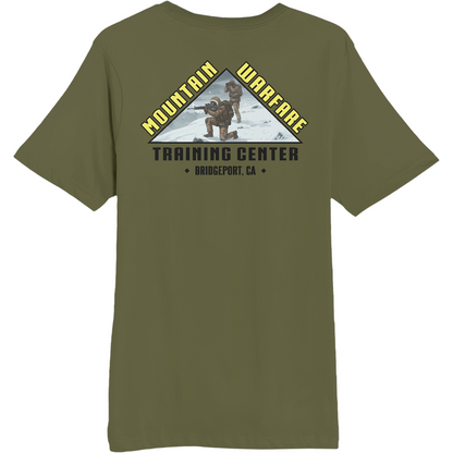 Marine Corps Mountain Warfare Training Center Comfort Unisex Cotton SS Tee - 1VmqqW