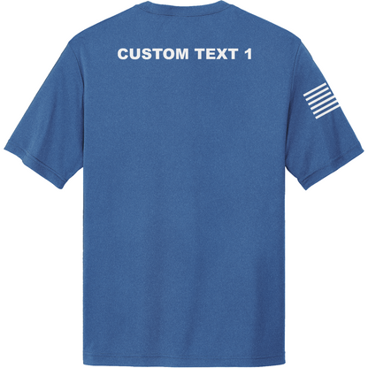 TEST CUSTOM Operation Epic Fury Hi-Tech SS Performance Tee - Blueprint