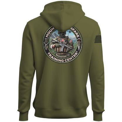 Marine Corps Mountain Warfare Training Center Men's Hooded Performance Sweatshirt - s5qm5n_TRI