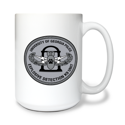University of Georgia EOD K9 Unit Ceramic Mug - dmkewK