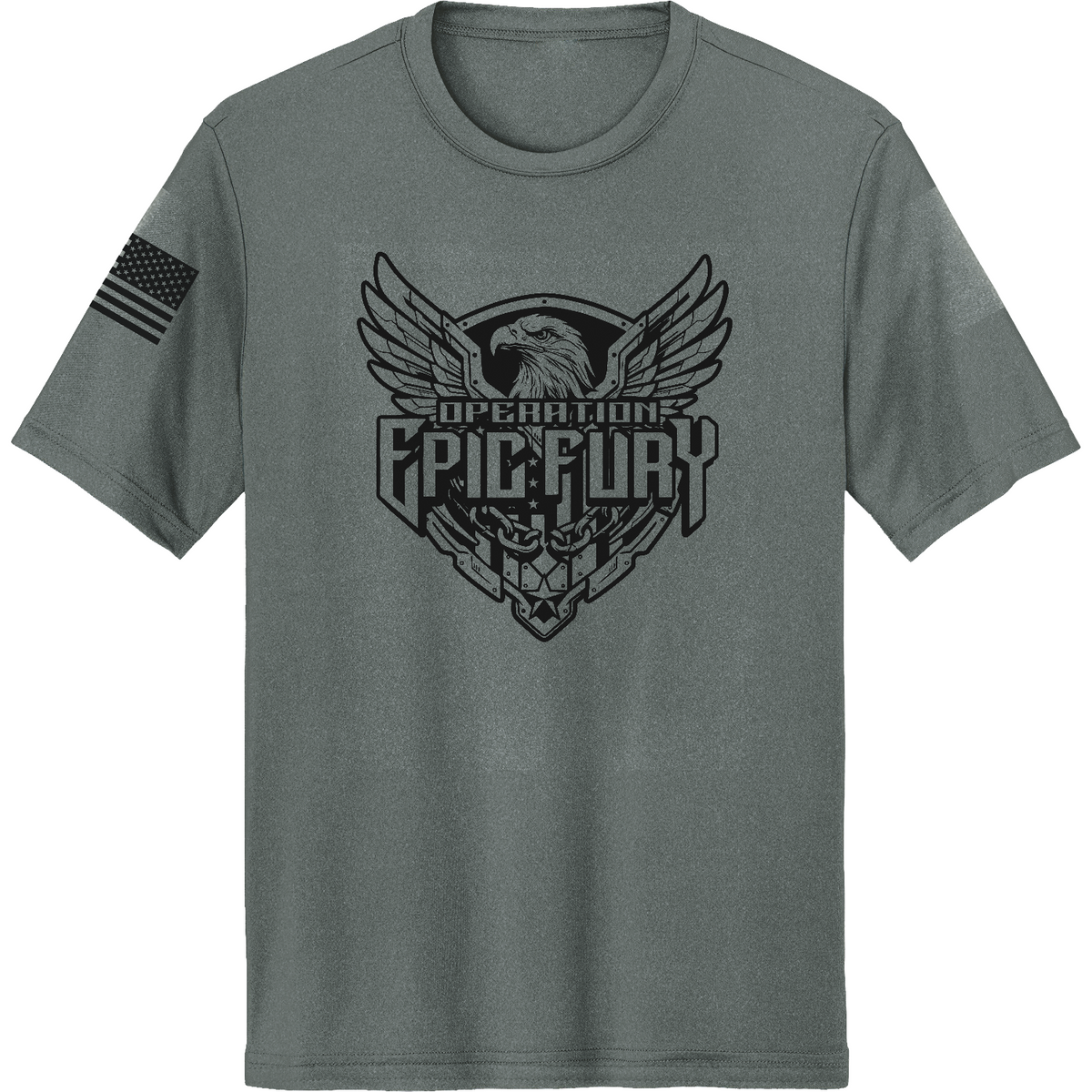 Operation Epic Fury Hi-Tech SS Performance Tee - Eagle