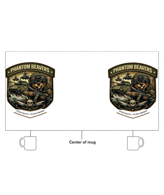 Phantom Beavers Ceramic Mug - KpTZ4j