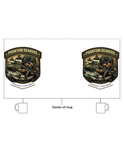Phantom Beavers Ceramic Mug - KpTZ4j