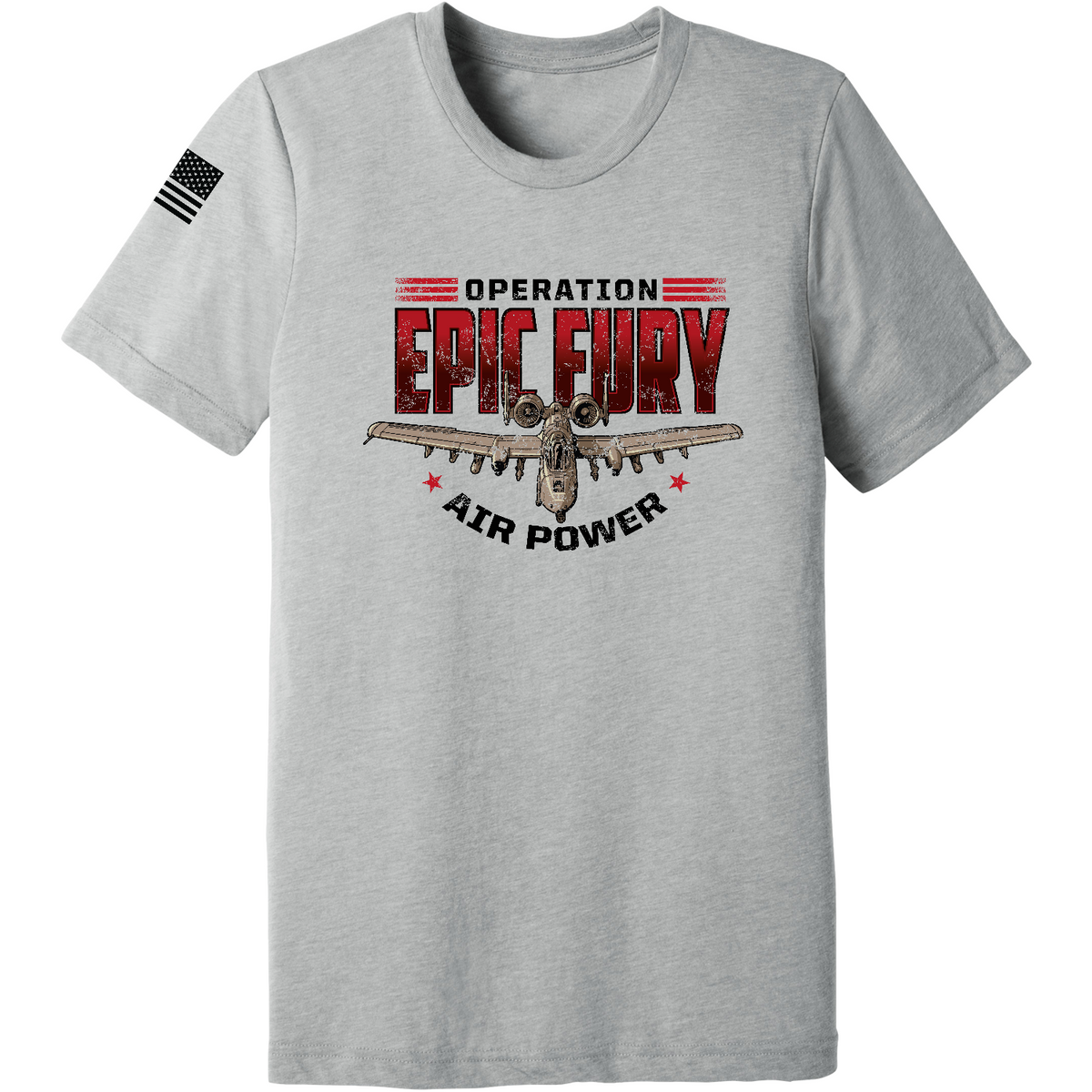 CUSTOM Operation Epic Fury Comfort Unisex Triblend SS Tee - Thunder