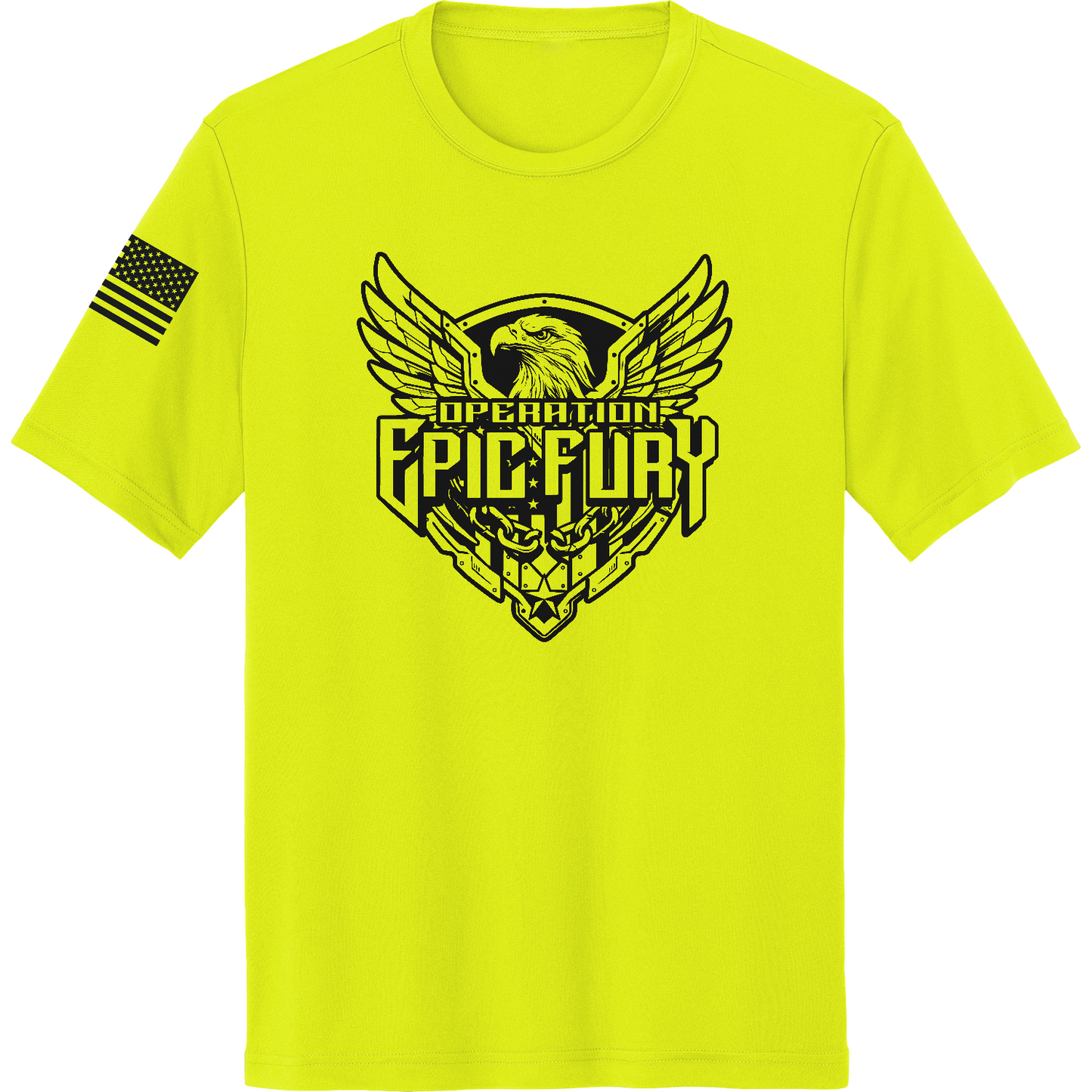CUSTOM Operation Epic Fury Hi-Tech SS Performance Tee - Eagle
