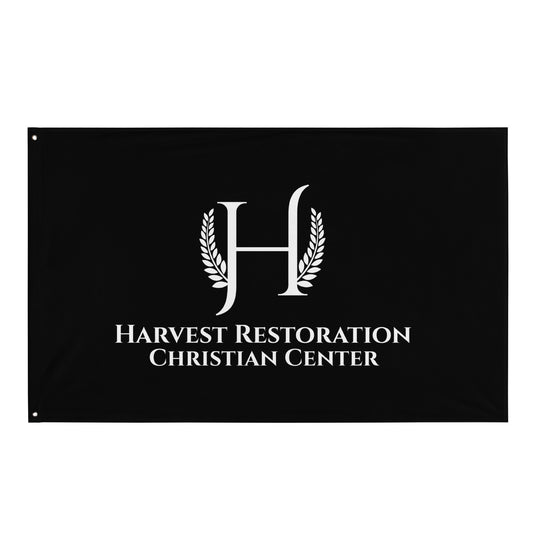 Harvest Restoration Christian Center Store 1 Rugged 3'x5' Wall Flag - (PRINTFUL)