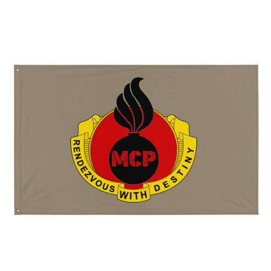 MCP, HHBn, 101st AASLT DIV Rugged 3'x5' Wall Flag - saTDxh