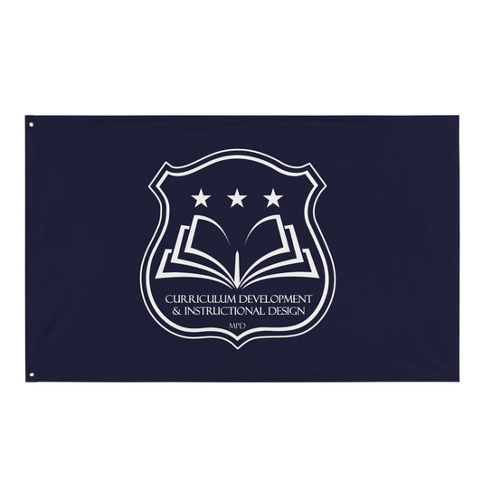 MPD Curriculum Development and Instructional Design Rugged 3'x5' Wall Flag - CKwCCh