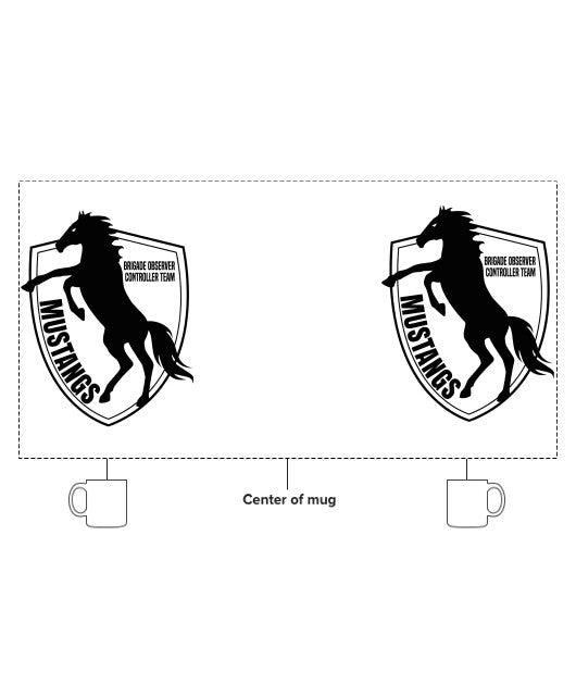 JMRC Mustang Team Ceramic Mug - MXdQjU