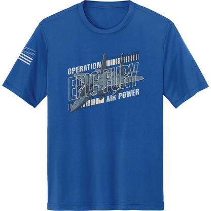 CUSTOM Operation Epic Fury Hi-Tech SS Performance Tee - Strike