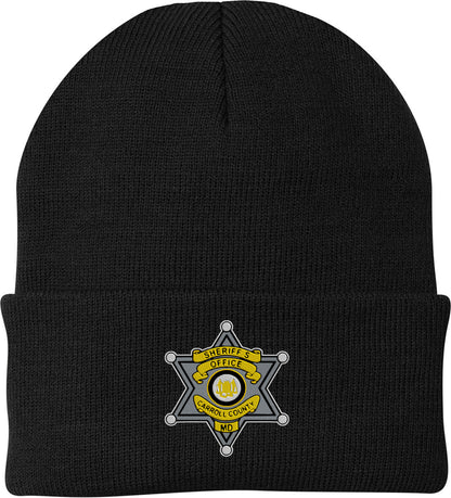 Carroll County Sheriff's Office Embroidered Beanie - CCSCOL