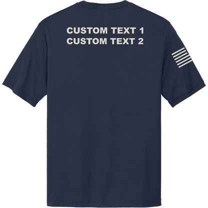 CUSTOM Operation Epic Fury Hi-Tech SS Performance Tee - Plane