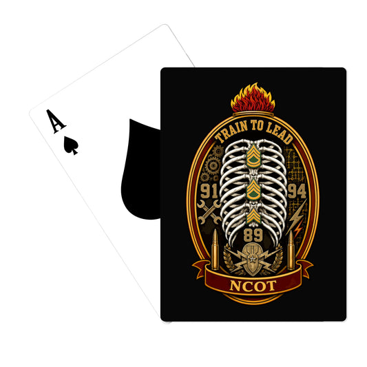 16th Ord Bn, NCOT Playing Cards - WKoTWX