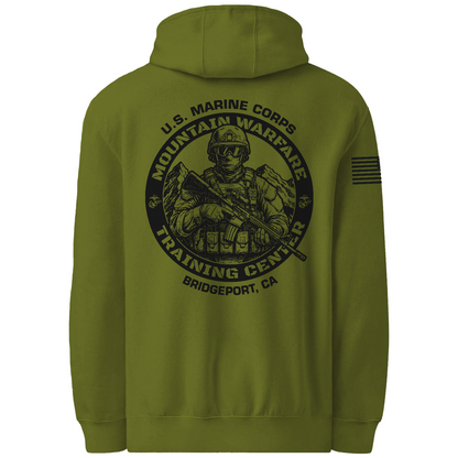 Marine Corps Mountain Warfare Training Center Comfort Unisex Hooded Sweatshirt - jdXupu