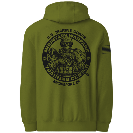 Marine Corps Mountain Warfare Training Center Comfort Unisex Hooded Sweatshirt - jdXupu