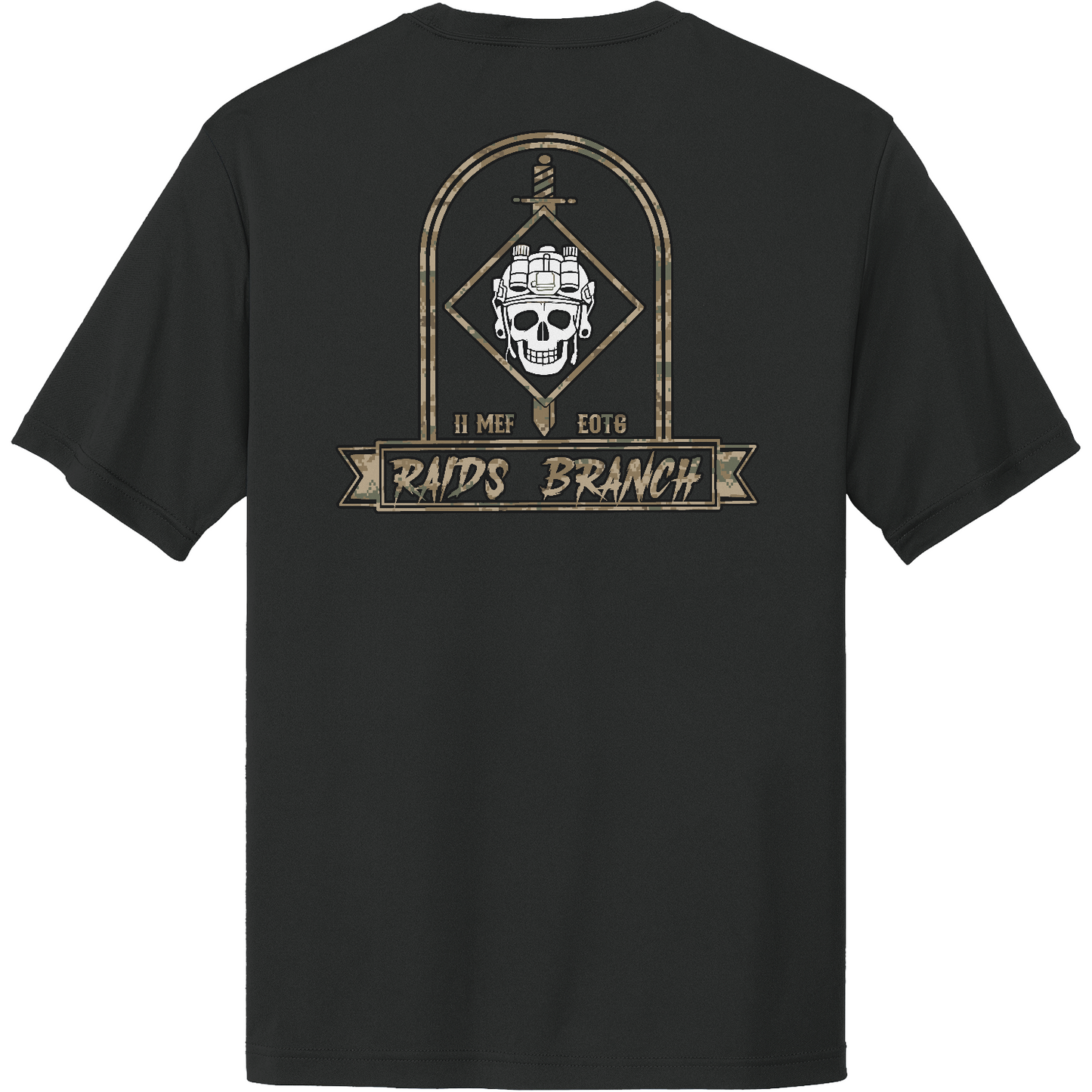 II MEF EOTG, Amphibious Raids Branch Hi-Tech SS Performance Tee - 9T3JPV